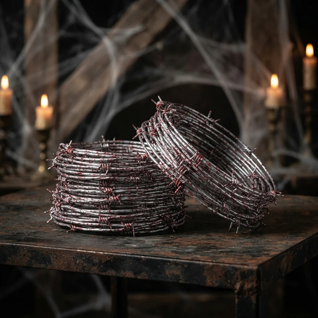 Fil de Fer Barbelé Halloween - Décorez avec frissons! - image 5