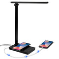 Lampe de bureau moderne avec chargeur sans fil intégré