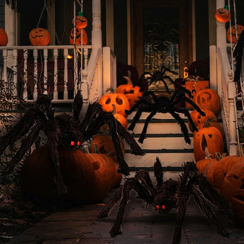 Araignée Géante Halloween - Décor Terrifiant! - vue détaillée