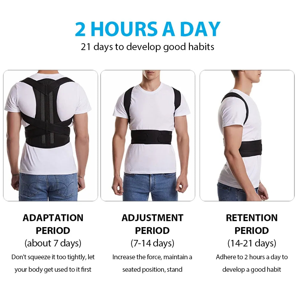 Ceinture de Correction Posturale Ajustable