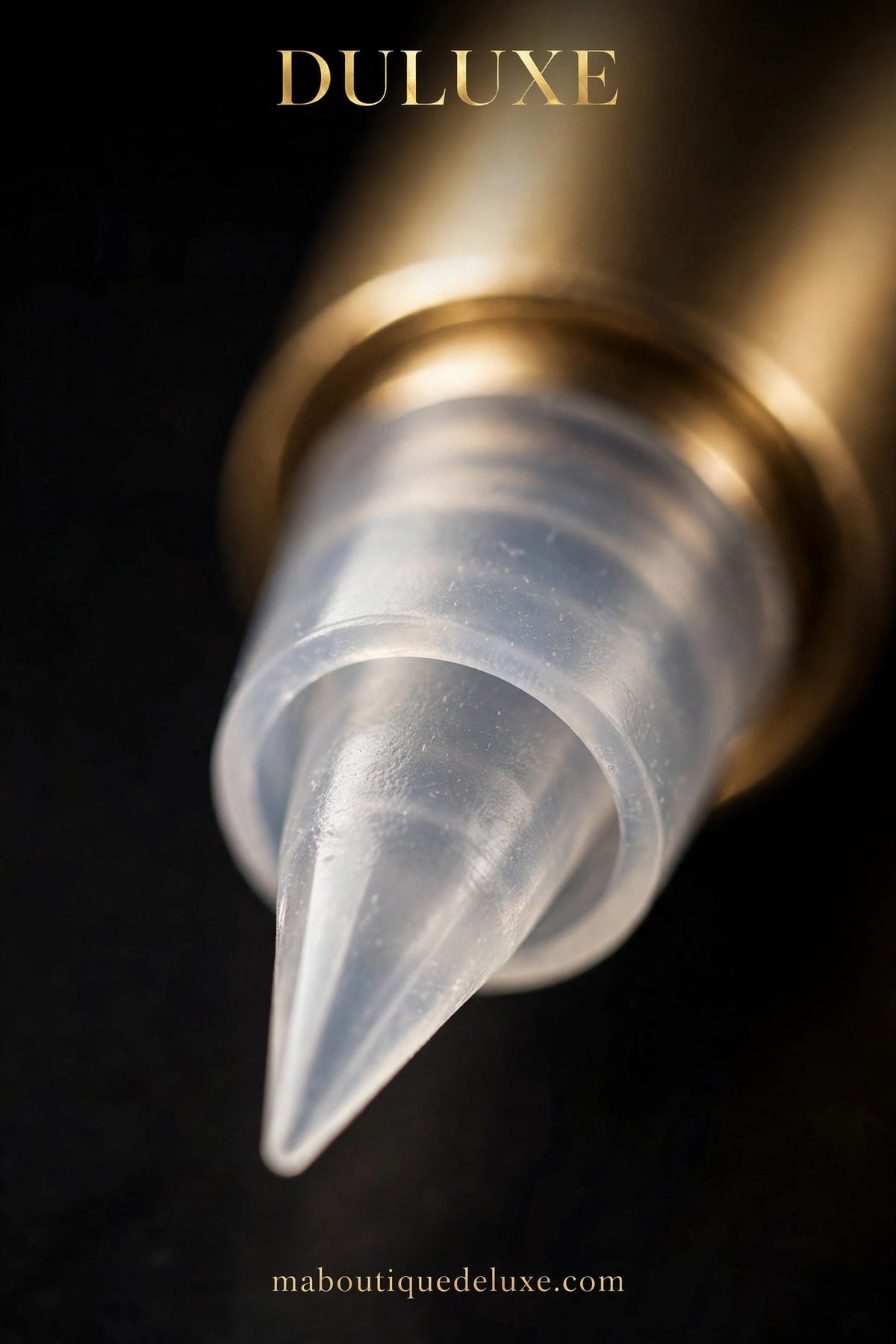 Stylo Tampon Nail Art à Tête Silicone — gros plan sur la tête en silicone