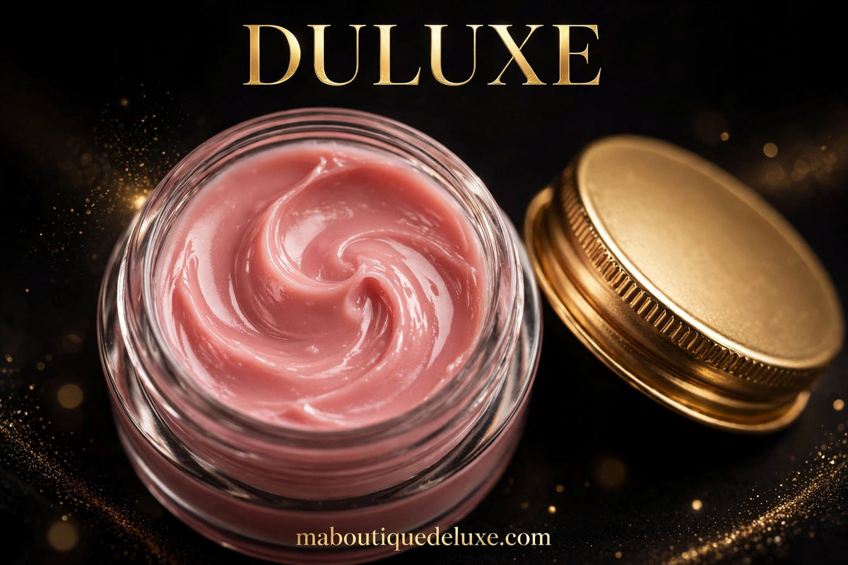 Masque Lèvres Repulpant Niacinamide — gros plan détail, texture et finition