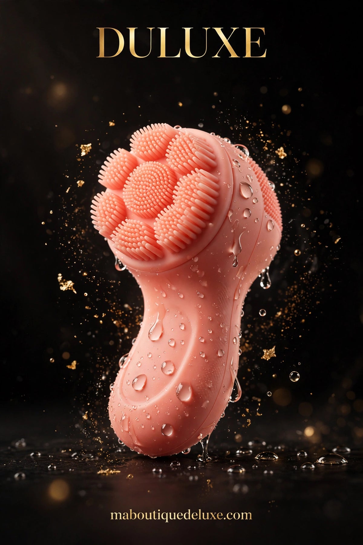 Brosse Nettoyante Visage Silicone — vue héro en gros plan, présentation publicitaire