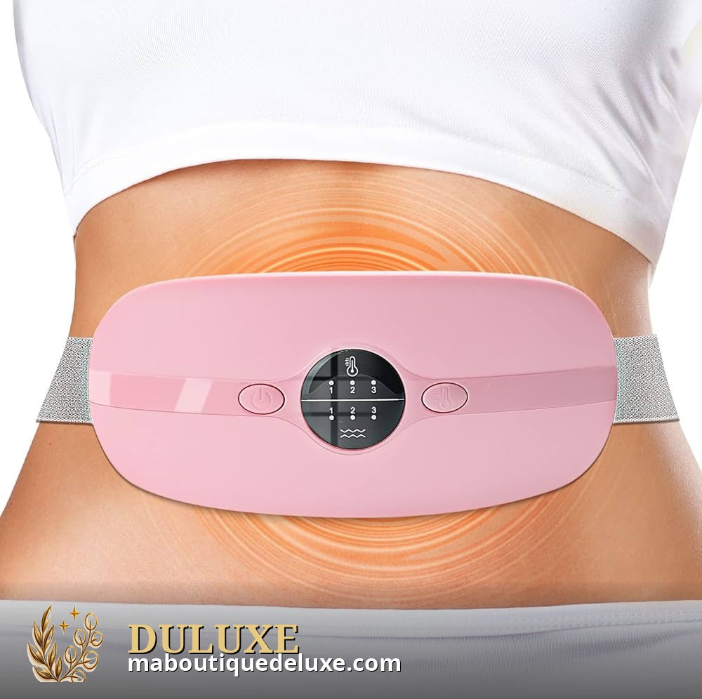 Ceinture chauffante DULUXE – chaleur douce enveloppante pour le confort et la détente du ventre