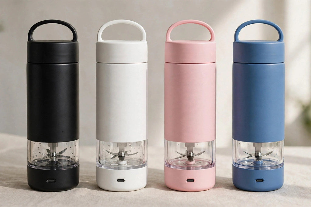 Gourde mixeur électrique en plusieurs coloris