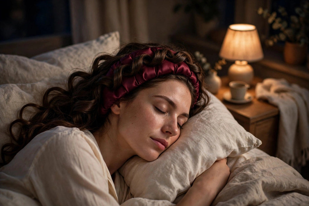 Dormez paisiblement pendant que vos boucles se forment