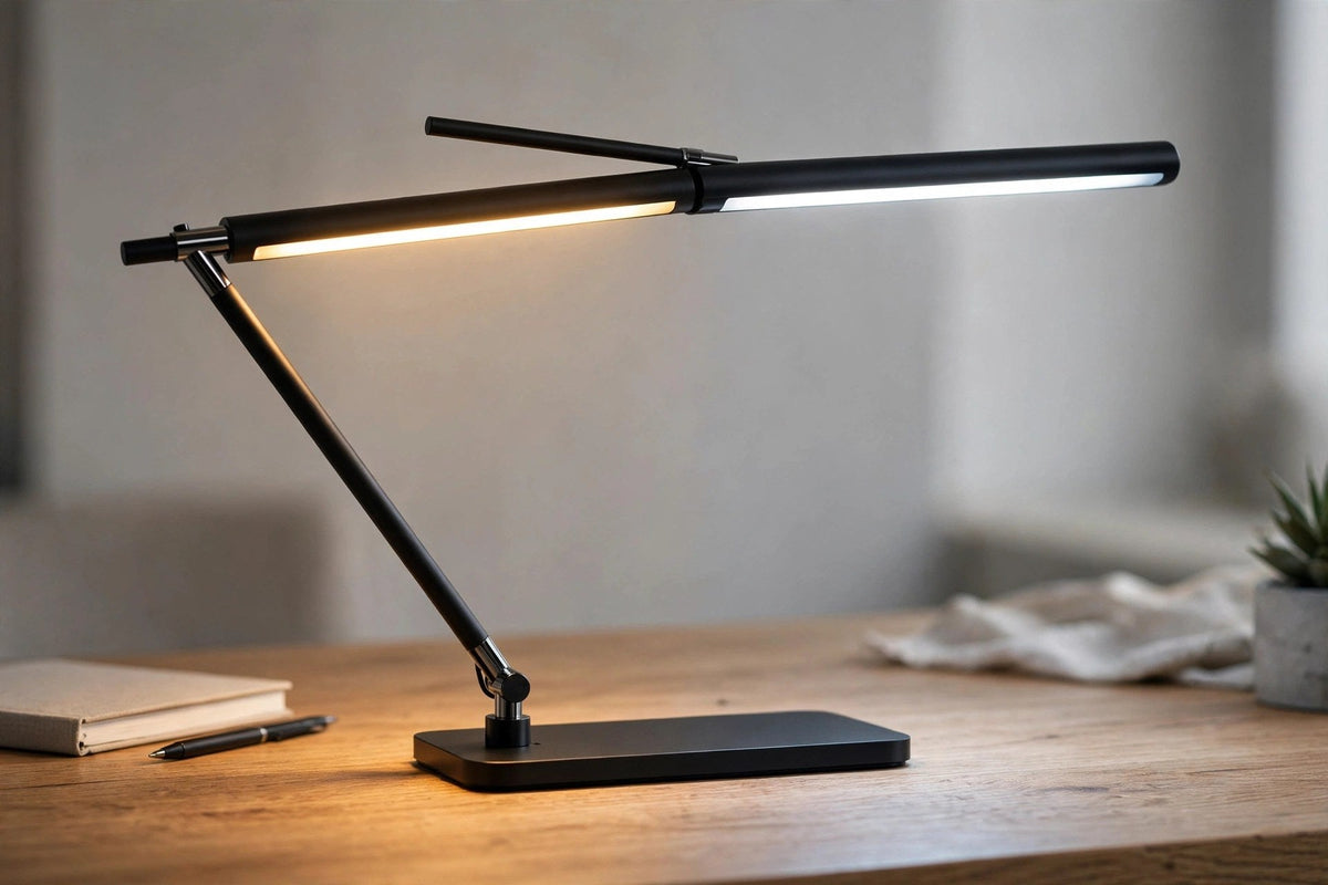 Lampe de bureau : lumière chaude et lumière froide comparées