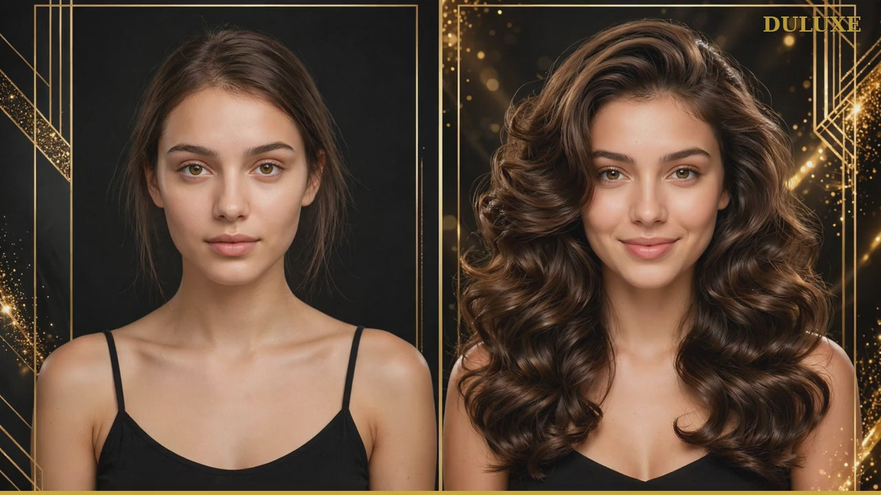 Démonstration longue DULUXE – brushing volume de salon à la maison avec le spray volumisant