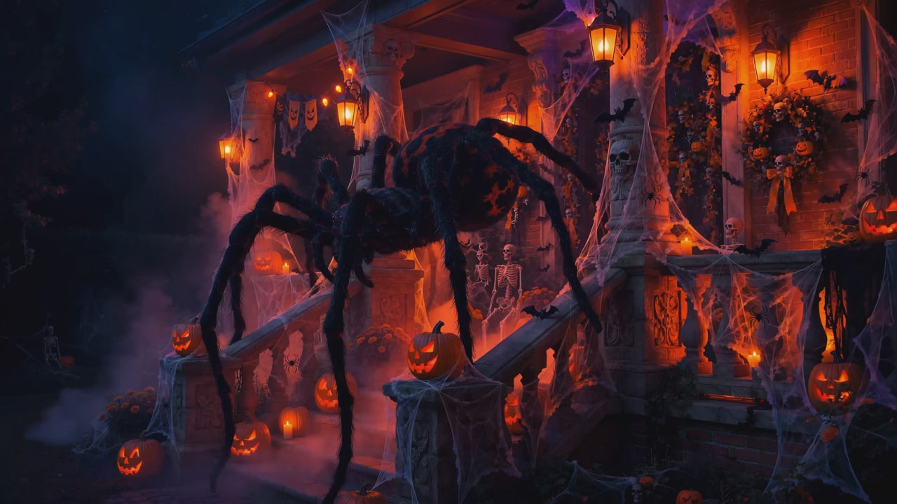 Araignée Géante Halloween – vidéo publicitaire