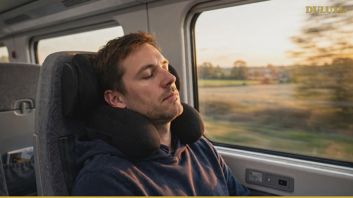 Démonstration longue DULUXE – oreiller de voyage, chaque trajet devient un moment de repos