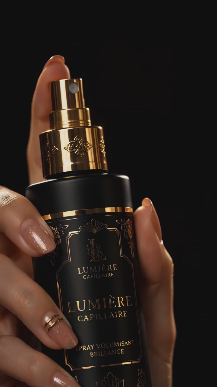 Vidéo DULUXE – brume du Spray Volumisant et chevelure épaisse au fini salon