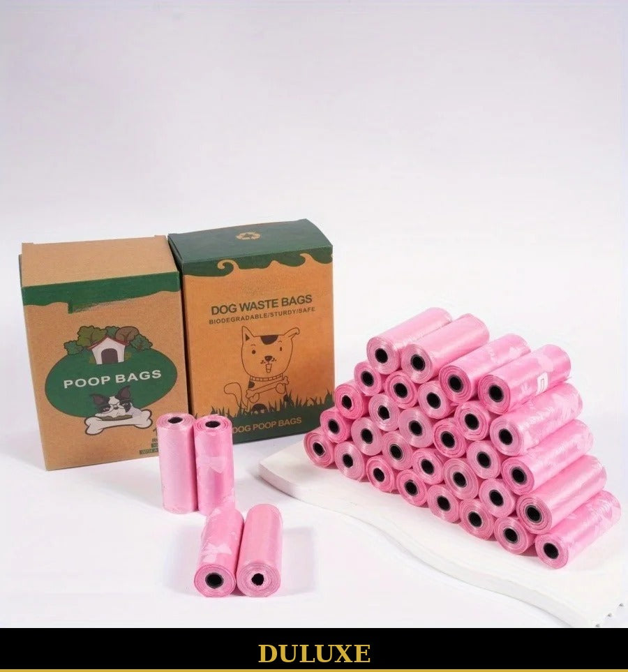 Sacs à déjections anti-fuites pour chien, détail des motifs